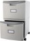 Storex 2-Drawer Mobile File Cabinet with Lock, Legal/Letter, Gray (Drop Ship Approved Packing) (replaces 61301B01C)